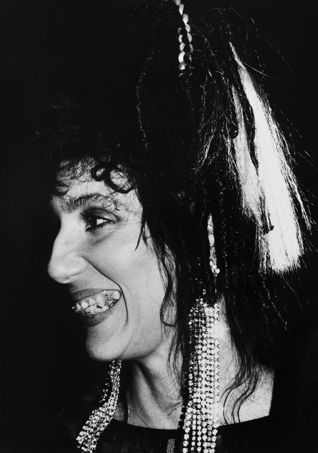 Cher attends the BAFTA Awards, London, March 25th 1984.