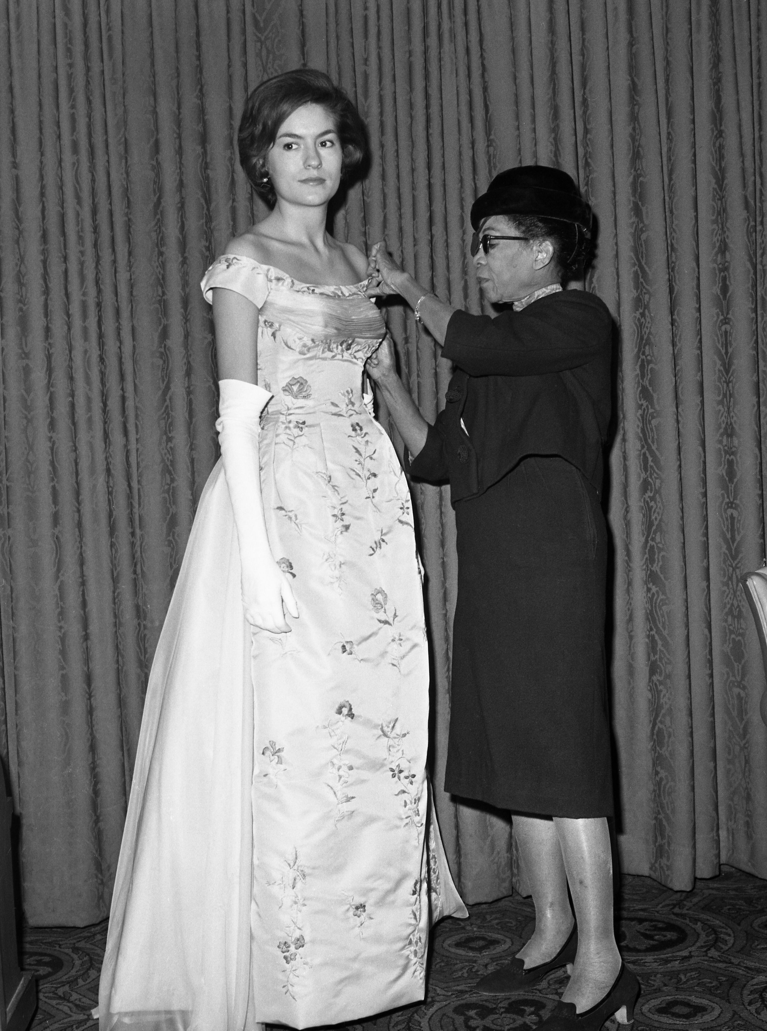 The untold story of the Black designer behind Jackie Kennedy's wedding dress
