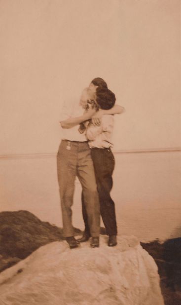 A photograph dated to 1910, and marked with the note "Rocky Nook Labor Day."