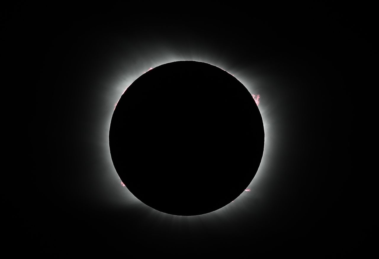A total solar eclipse is seen in Piedra del Aguila, Argentina, on Monday, December 14. <a href="https://www.cnn.com/videos/world/2020/12/15/total-solar-eclipse-chile-argentina-ctw-intl-ldn-vpx.cnn" target="_blank">The eclipse</a> was visible from parts of Argentina and Chile.