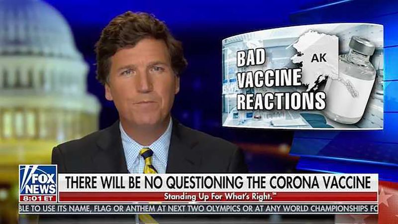 Tucker Carlson claims vaccine campaign ‘feels false, because it is’ | CNN Business
