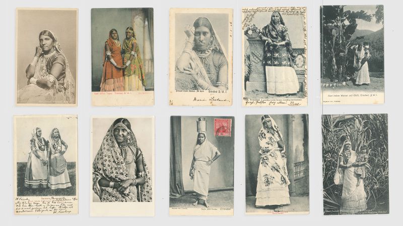 Why Indian women became the faces of these Victorian-era postcards promoting Caribbean tourism picture