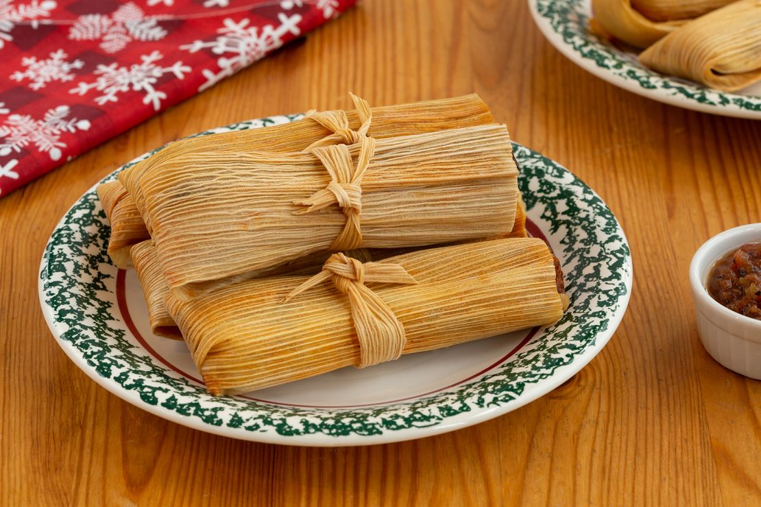 Homemade tamales are a staple in Costa Rica.