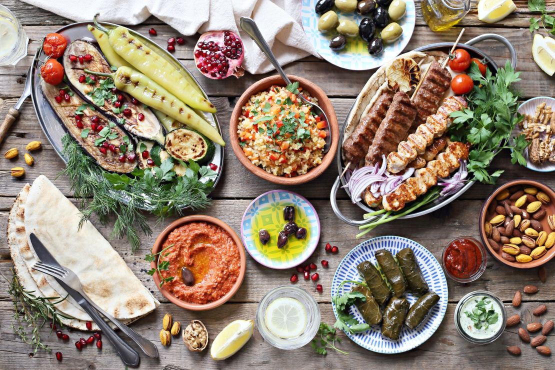 A casual Christmas dinner with an all-snacks menu