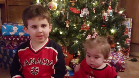 Four-year-old Freddie says he wants to give his grandma a hundred hugs.