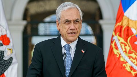 Piñera was fined after a selfie emerged showing him not wearing a mask, as required by Chile's strict rules.