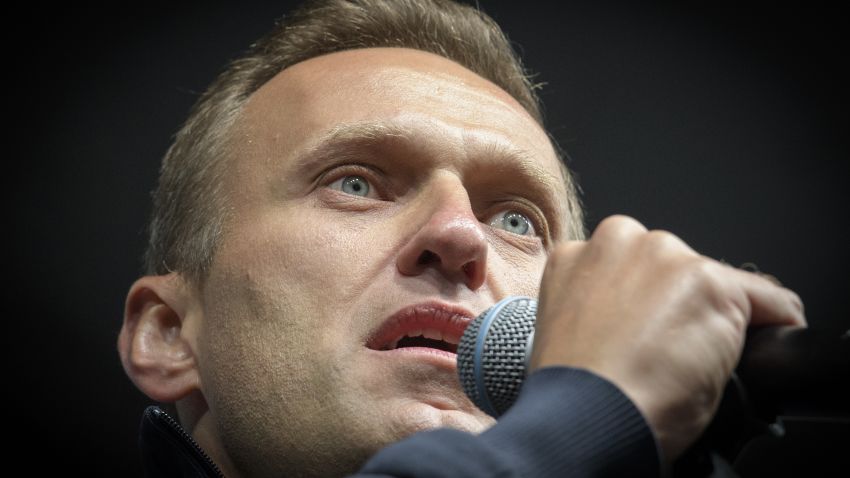 Navalny, here at a demonstration in Moscow in 2019, was very careful on his travels, Kudryavtsev said.