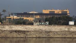 A general view shows the US embassy across the Tigris river in Iraq's capital Baghdad on January 3, 2020. (Photo by AHMAD AL-RUBAYE/AFP via Getty Images)