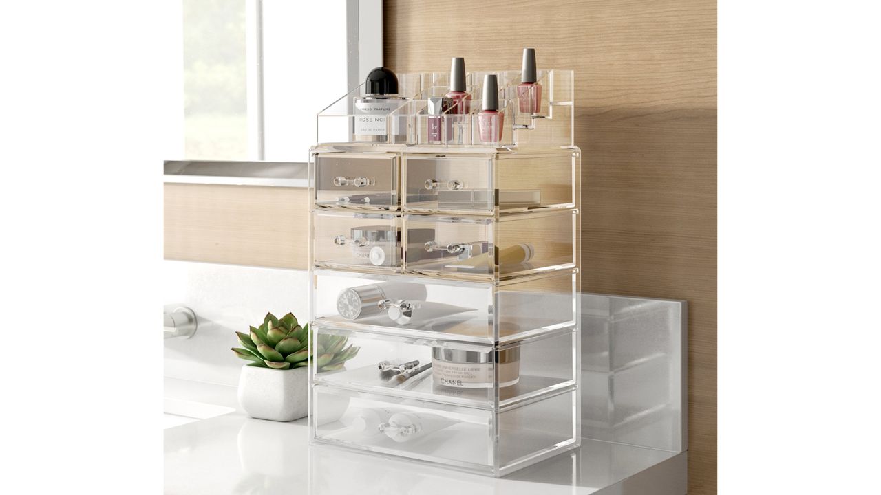 Dotted Line Cece Makeup Cosmetic Organizer