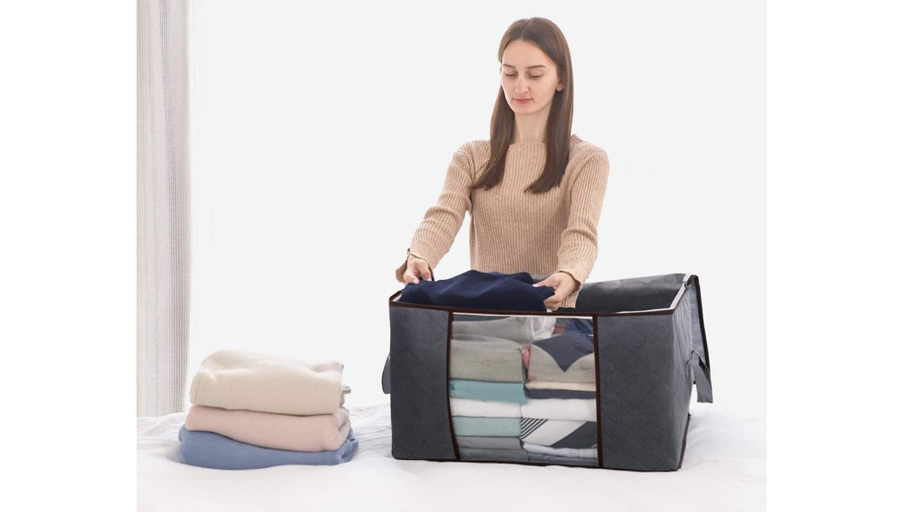 Lifewit Large Capacity Clothes Storage Bag Organizer
