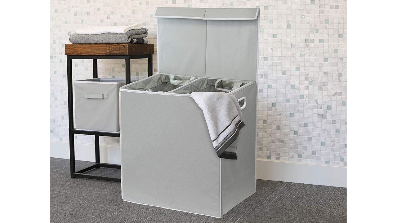 Simple Houseware Double Laundry Hamper