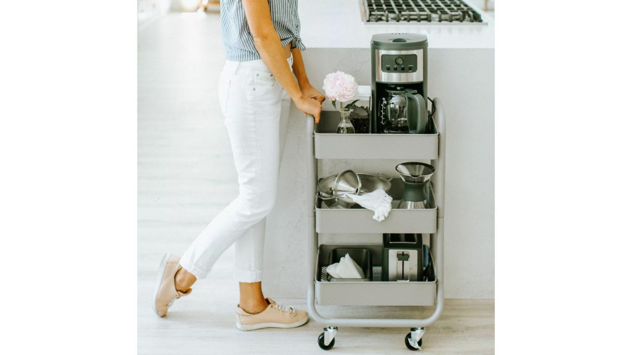 Made by Design 3-Tier Metal Utility Cart