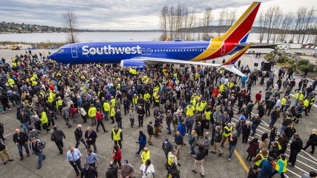 Boeing's 10,000th 737 rolled off the production line in 2018.