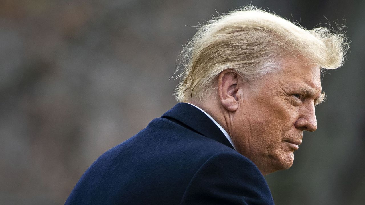 WASHINGTON, DC - DECEMBER 12: U.S. President Donald Trump departs on the South Lawn of the White House, on December 12, 2020 in Washington, DC. Trump is traveling to the Army versus Navy Football Game at the United States Military Academy in West Point, NY. (Photo by Al Drago/Getty Images)