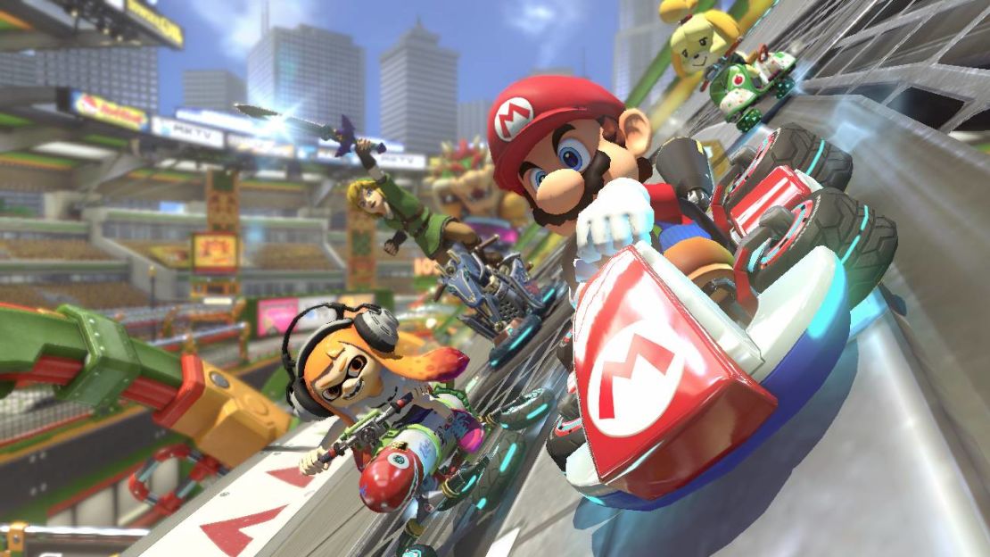 virtual game night - Mario Kart 8 Deluxe