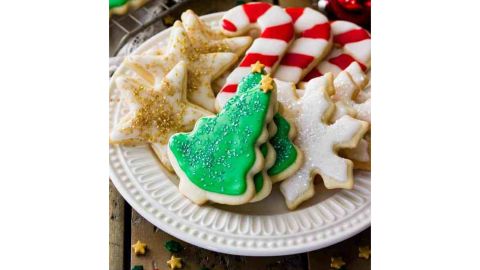 Sugar Spun Run's Easy Iced Sugar Cookies