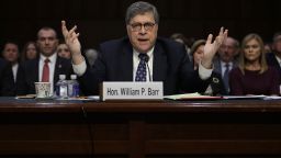 During testimony at at his confirmation hearing before the Senate Judiciary Committee, U.S. Attorney General nominee William Barr testified, "I can be truly independent." Photo by Chip Somodevilla/Getty Images