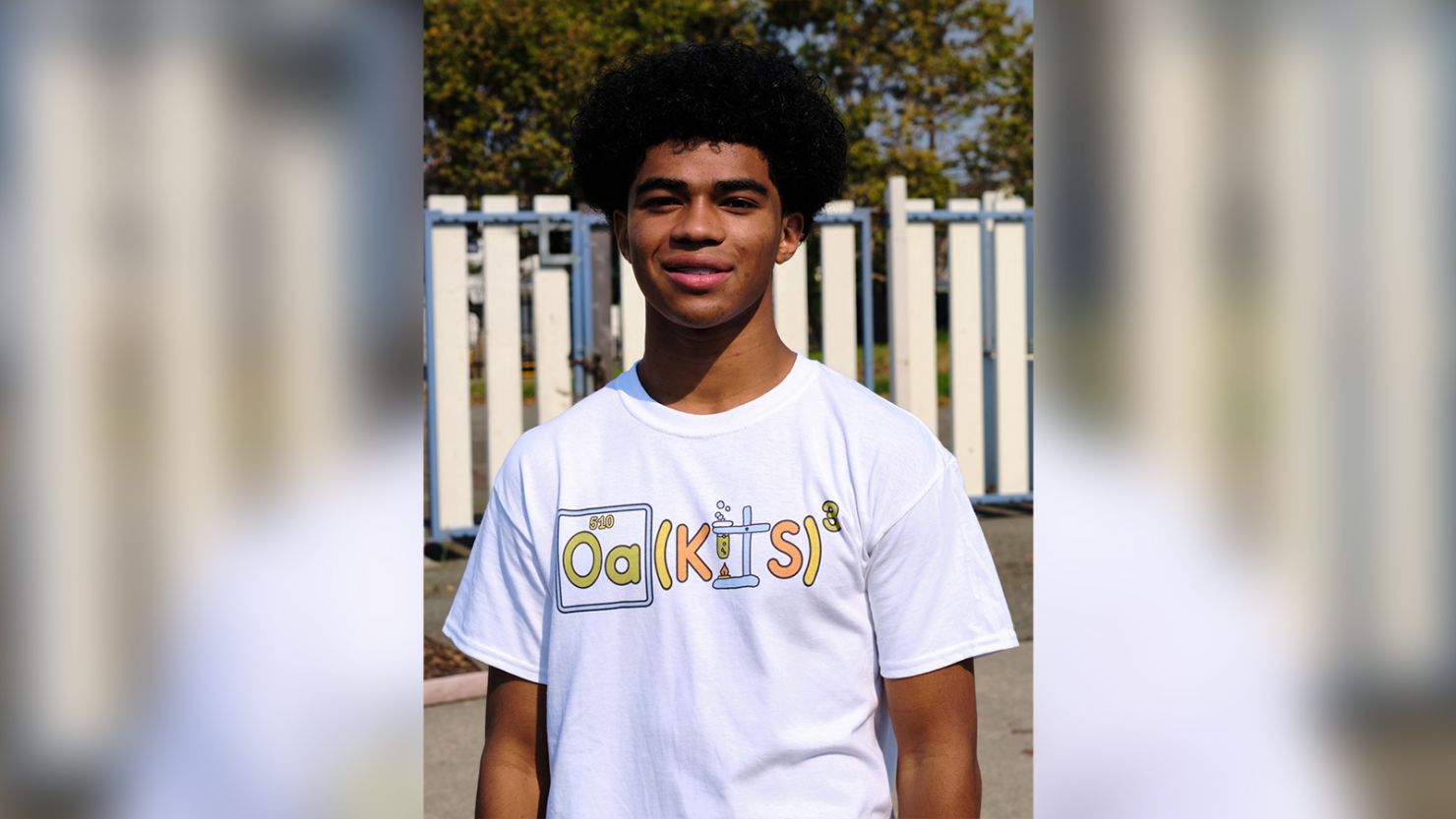 Ahmed Muhammad, senior at Oakland Technical High School, created a nonprofit to help kids learn about science