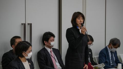 Mikako Kotani, Sports Director for the Tokyo 2020 Olympic Games, speaks during the opening remarks session of the Tokyo2020 Olympics Executive Board Meeting on December 22, 2020 in Tokyo, Japan.