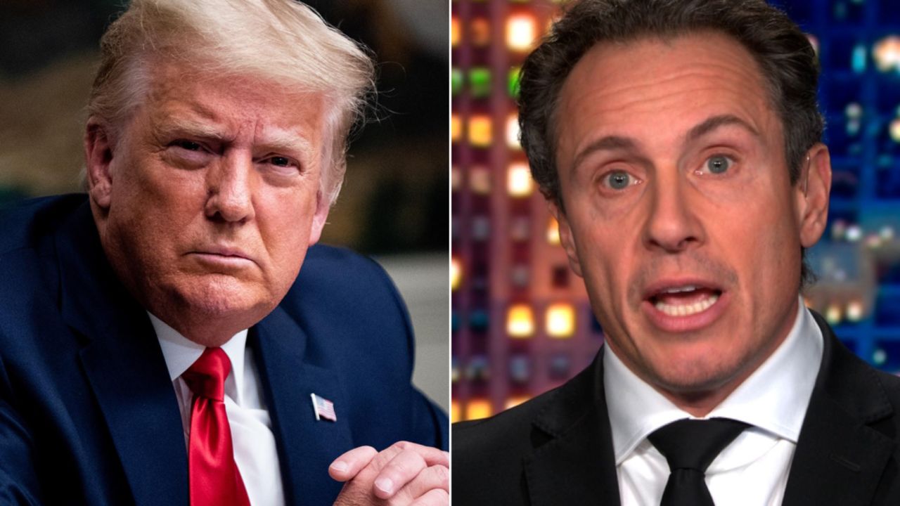 Chris Cuomo Donald Trunp Split 12 23 2020 01