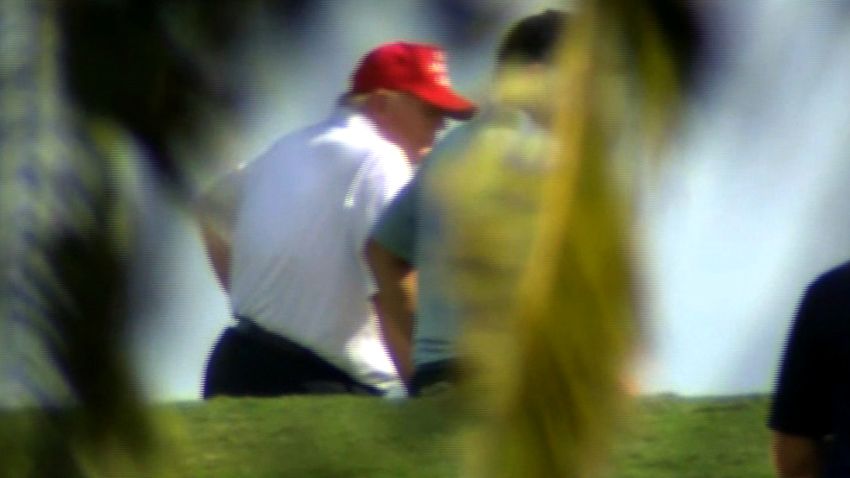 trump golf