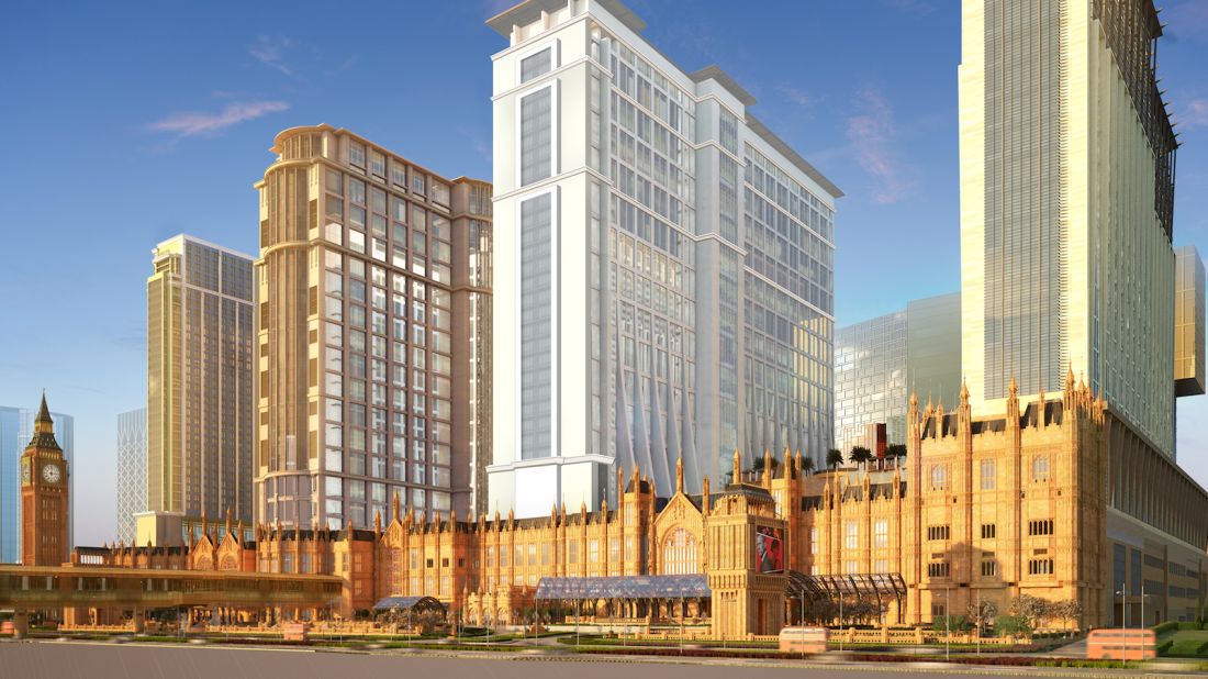 <strong>The Londoner: </strong>Macao's latest resort promises to offer the best of Britain under one huge roof. Though parts of it are opening in February 2021, the Houses of Parliament and Big Ben replicas, pictured in this rendering, won't open until later in the year.  
