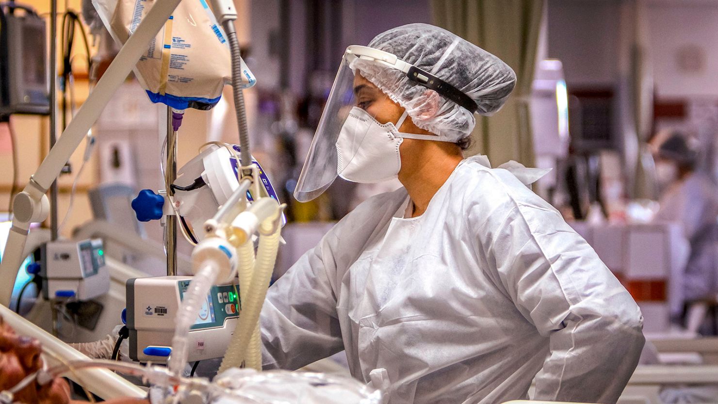 The Covid-19 Intensive Care Unit at Santa Casa de Misericordia Hospital in Porto Alegre, Brazil, on December 9, 2020. 