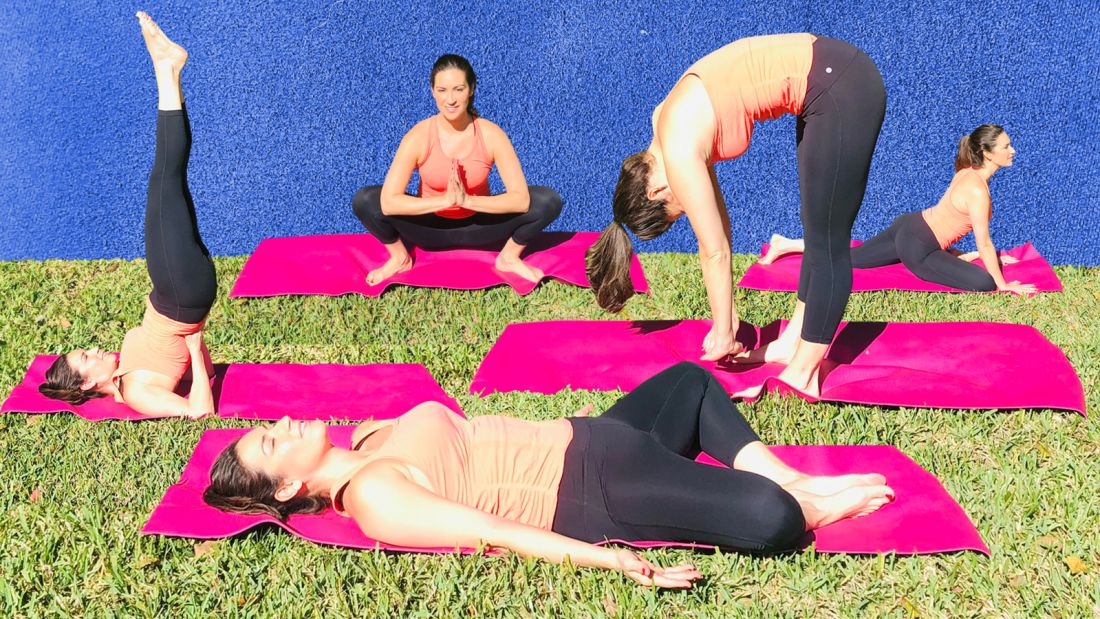 PBS host Stephanie Mansour, of "Step It Up With Steph," shares a simple yoga routine that relieves stress and restores well-being after a mentally and physically draining year.