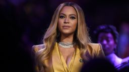Singer, Beyonce performs during the Kobe Bryant Memorial Service on February 24, 2020 at STAPLES Center in Los Angeles, California. 