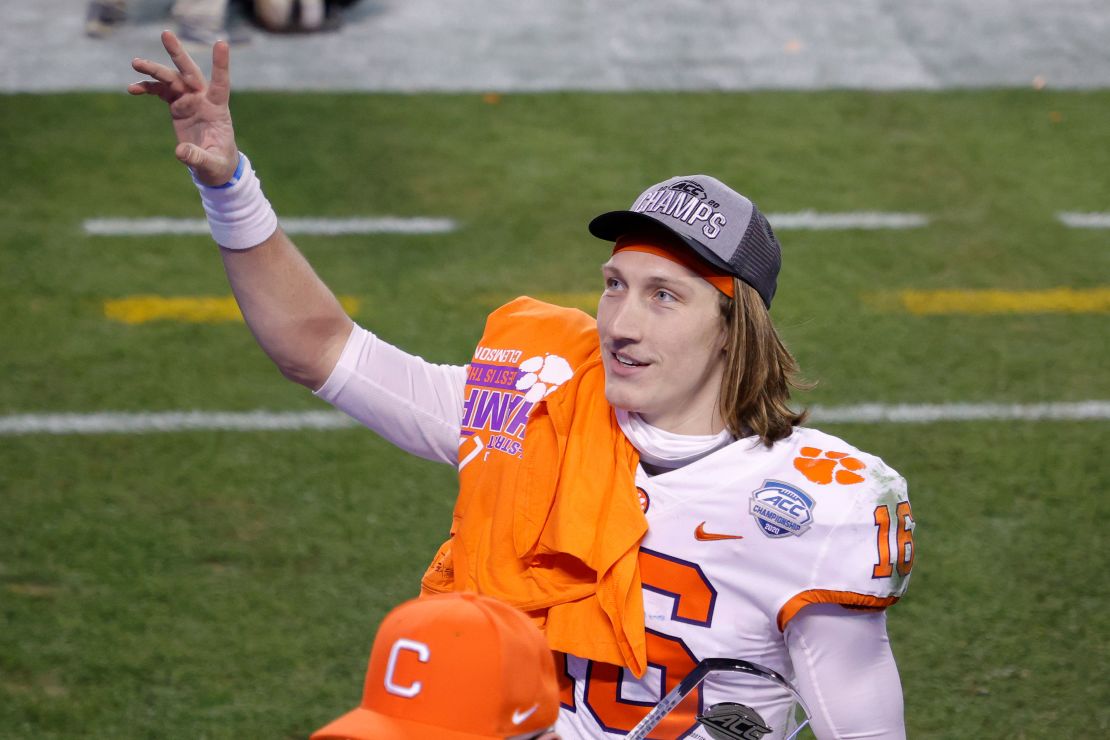 Clemson's Trevor Lawrence is the hottest prospect in college football, and if he declares for the 2021 NFL Draft, is very likely to be taken with the first overall pick by the Jacksonville Jaguars.