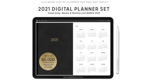 MyDailyPlanners Digital 2021 Planner