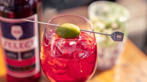 Try a a classic Italian spritz for a low-key but still festive New Year's Eve, recommends mixologist Tad Carducci.