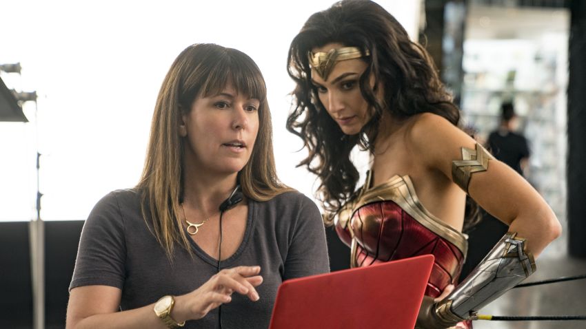 Patty Jenkins and Gal Gadot