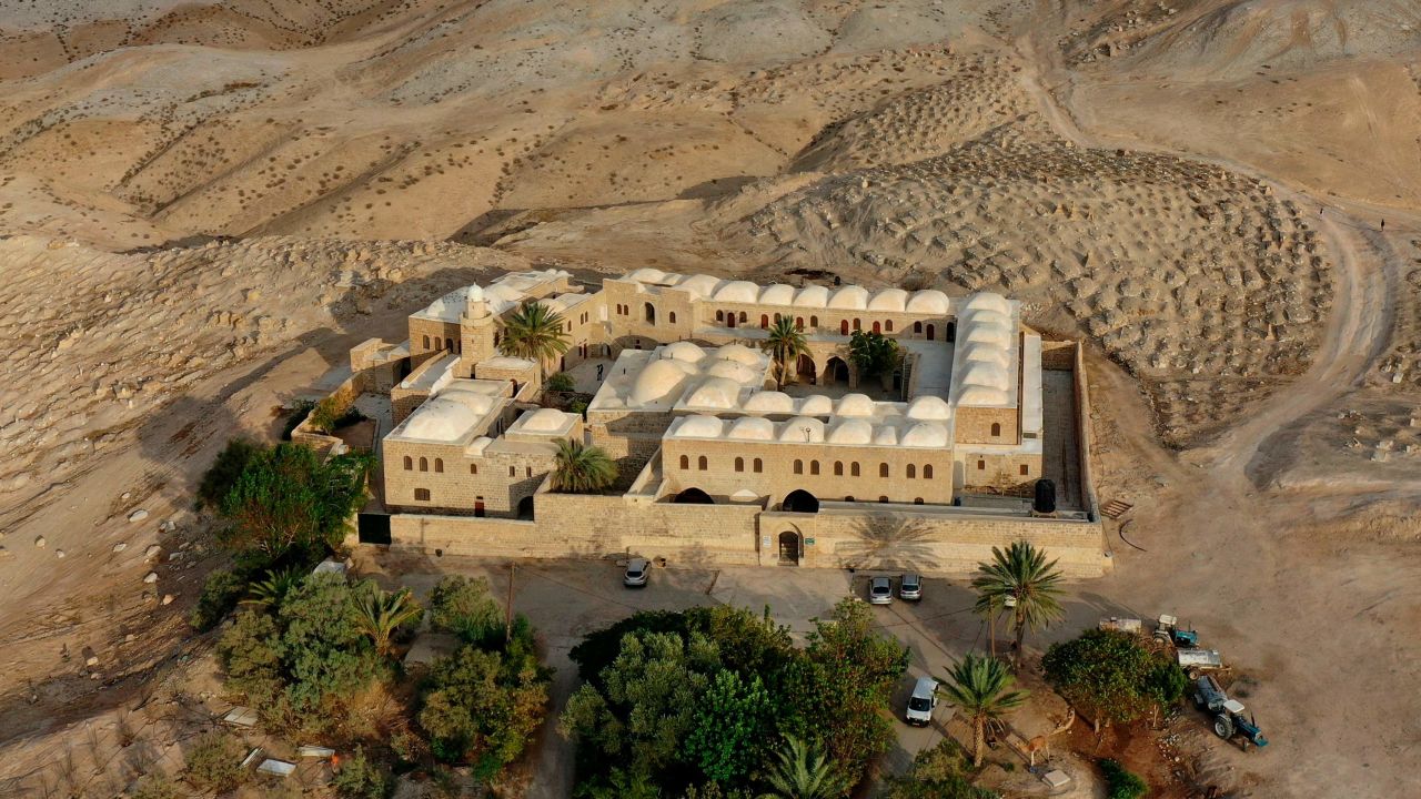 The Nabi Musa complex, the holy site where Moses is believed to be buried, which lies in the West Bank between Jerusalem and Jericho.