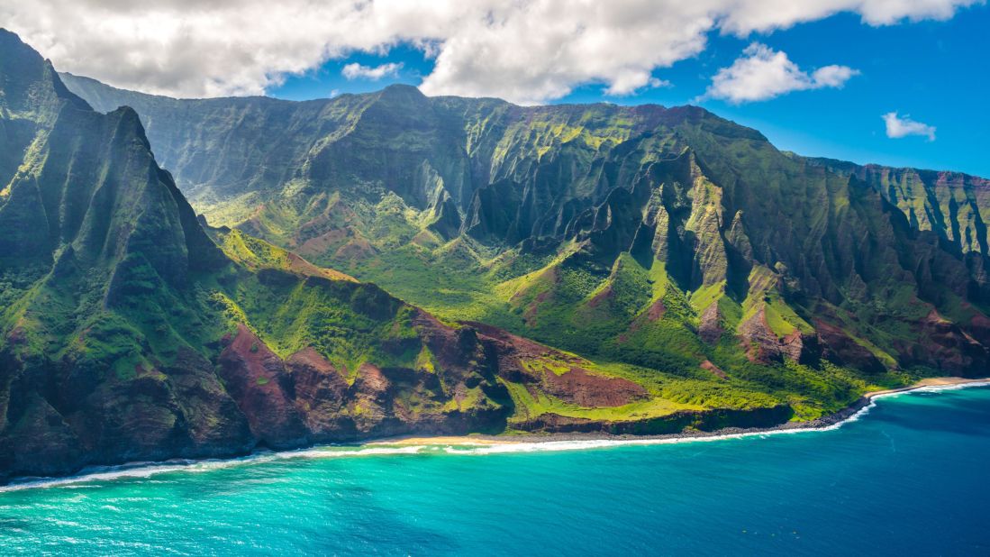 <strong>Hawaii: </strong>Kauai's Nāpali Coast is the kind of screen-saver paradise we'd all like to experience in person in 2021. And the state's beauty goes much deeper than its preternatural appearance.