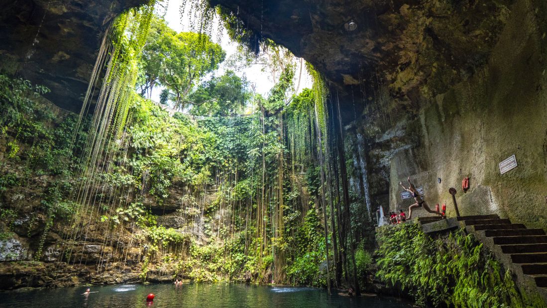 <strong>Mexico: </strong>With few Covid-related travel requirements, Mexico has been largely open for business, whether it's at popular beach resorts or the peaceful cenotes outside of Chichen Itza.