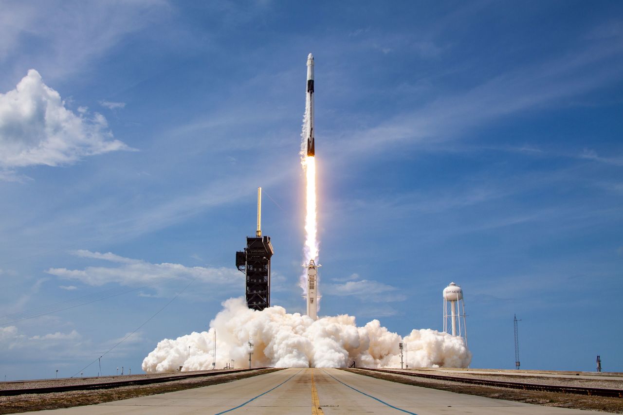 <strong>2020: </strong>SpaceX launched a Falcon 9 rocket on May 30, this time carrying two astronauts in a <a href="https://edition.cnn.com/2020/05/30/tech/spacex-nasa-launch-astronauts-scn/index.html" target="_blank">Crew Dragon capsule</a>. The test mission reached the International Space Station (ISS) and returned safely on August 2. It was the first launch of an American crew since the conclusion of the Space Shuttle program in 2011. In November, <a href="https://edition.cnn.com/2020/11/15/tech/spacex-nasa-launch-crew-dragon/index.html" target="_blank">a Crew Dragon returned to space</a> with four astronauts on board for a six-month science mission on the ISS.