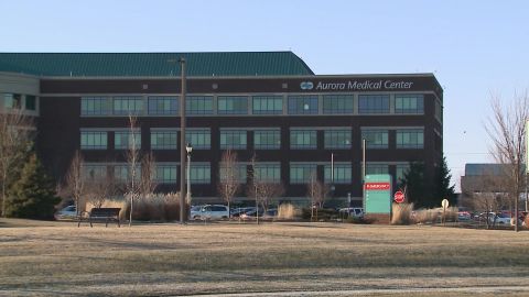 The vials were discarded Saturday at Aurora Medical Center, north of Milwaukee.