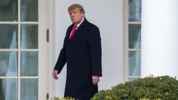 WASHINGTON, DC - DECEMBER 31: U.S. President Donald Trump walks to the Oval Office while arriving back at the White House on December 31, 2020 in Washington, DC.