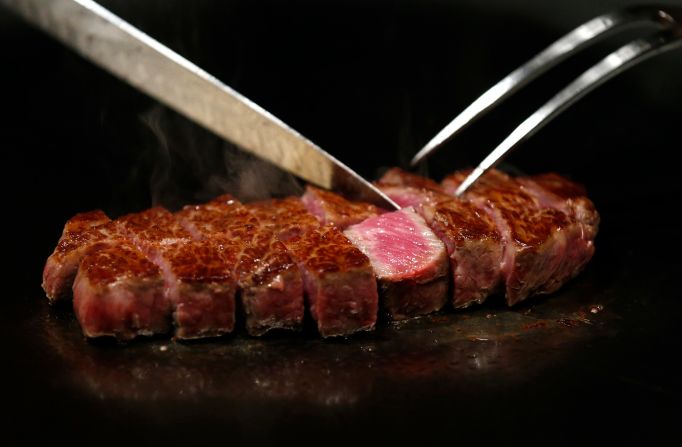 Only around<strong> </strong>3,000 cows per year meet the strict conditions to be certified as Kobe beef. The highest grade is known as A5, determined by the beef’s color and texture, amongst other qualities. A5 Kobe beef typically sells for up to $700 per pound (454 grams), but served in a restaurant in the form of a steak, it can be much more expensive. Stories abound about the special treatment of Kobe cattle, including that they listen to classical music and enjoy frequent massages.