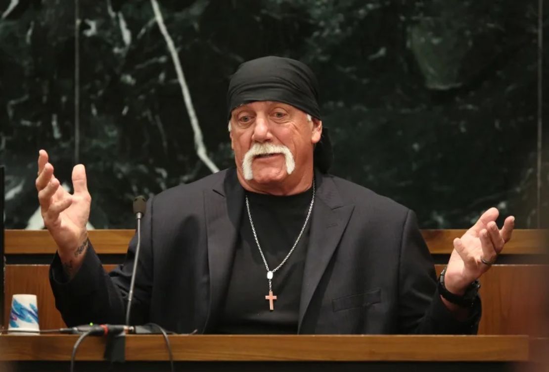 Bollea testifica ante el tribunal durante su juicio contra Gawker Media en 2016.