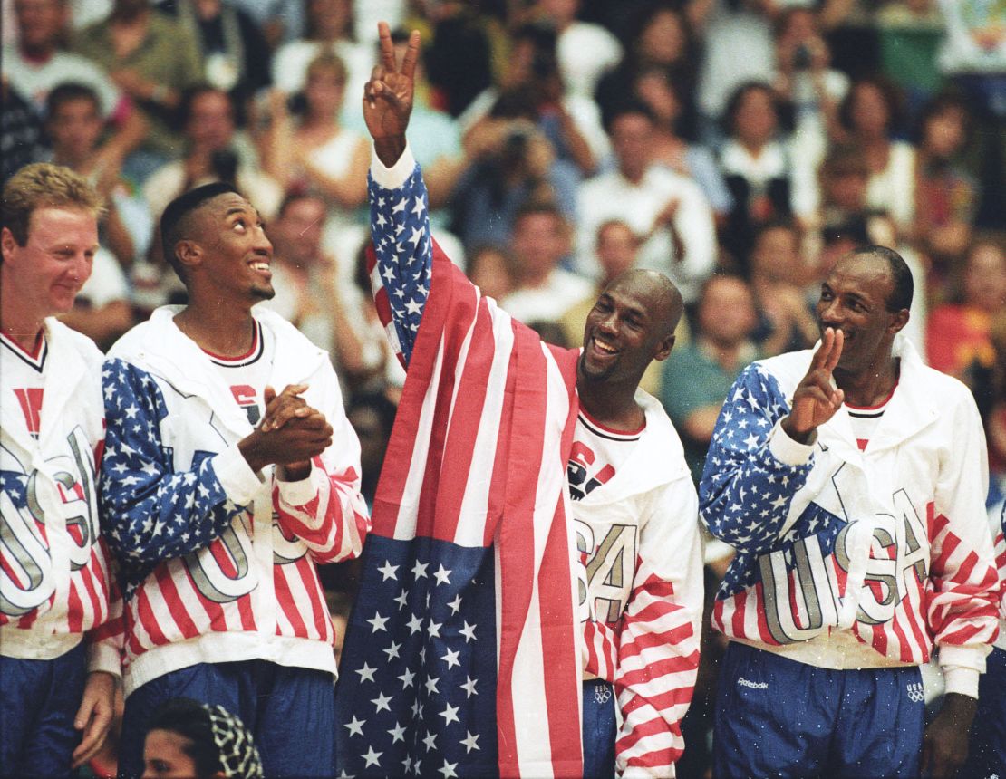 Across the eight games it played at the 1992 Summer Olympics in Barcelona, the Dream Team's smallest margin of victory was 32 points, when it beat Croatia 117-85 in the final.