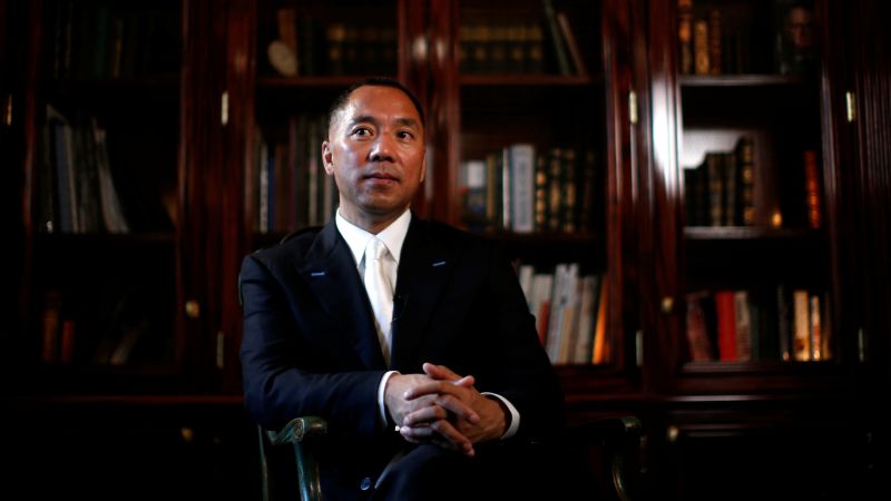 Guo Wengui китайският милиардер в изгнание беше осъден във федерален