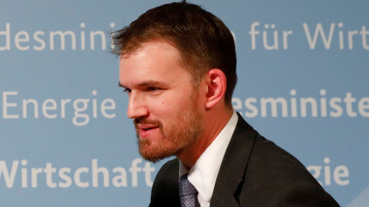 Jamieson Greer, then-chief of staff to the US Trade Representative, at the G20 forum on steel overcapacity in the Federal Ministry of Economics and Energy in Berlin, Germany, November 30, 2017.