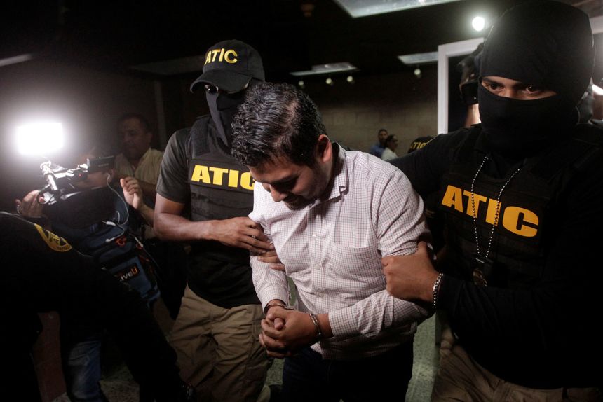 Roberto David Castillo Mejia, executive president of Desarrollos Energeticos, was arrested by police on March 2, 2018.