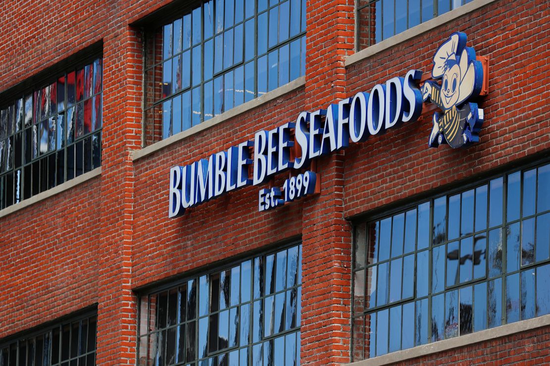 The corporate office of Bumble Bee Foods in San Diego, California, on May 17, 2018.