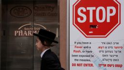 Measles outbreaks in New York in 2018-19 were concentrated in Orthodox Jewish communities.
