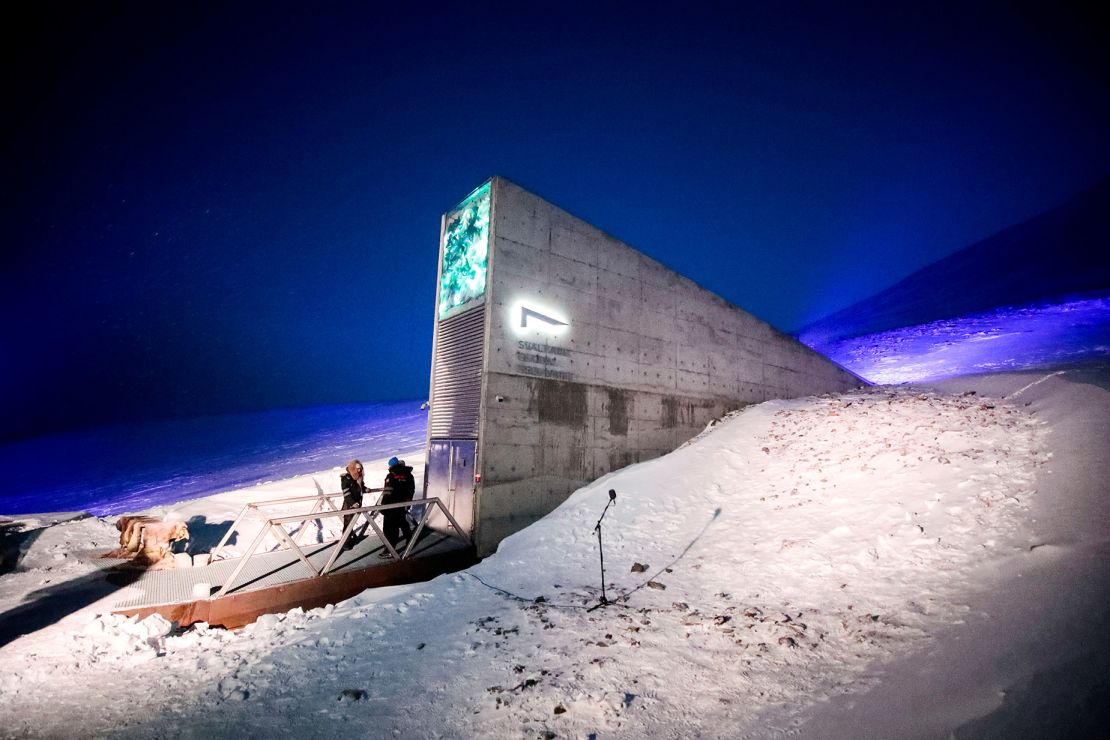 The Global Seed Vault in Svalbard, Norway