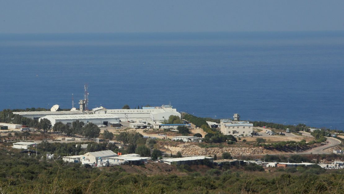 UNIFIL's headquarters, located in the southern Lebanese town of Naqoura, is seen in 2020.