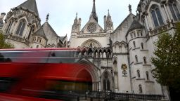 A general view of the Royal Courts of Justice, more commonly known as the High Court, in London, Britain, November 2, 2020.